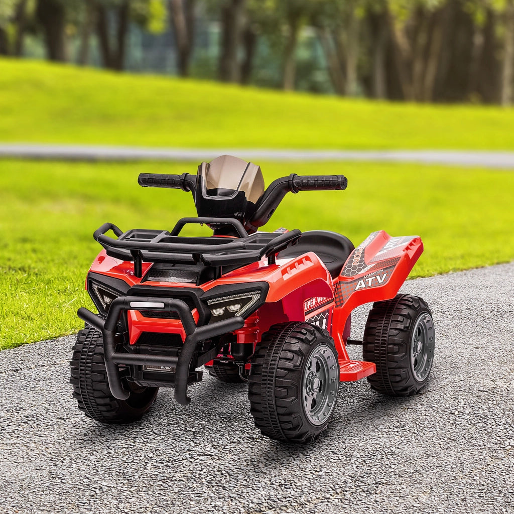 Quad Elettrico per Bambini ¨C Zephmum ¨C Rosso 70x42x45cm