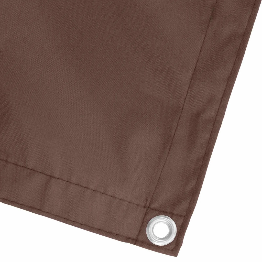 Schermo da balcone-Pannello per balcone Marrone 90 x 200 cm Tessuto Oxford