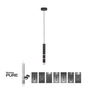 Lampada a sospensione LED 4 luci Pure-Vega Paul Neuhaus