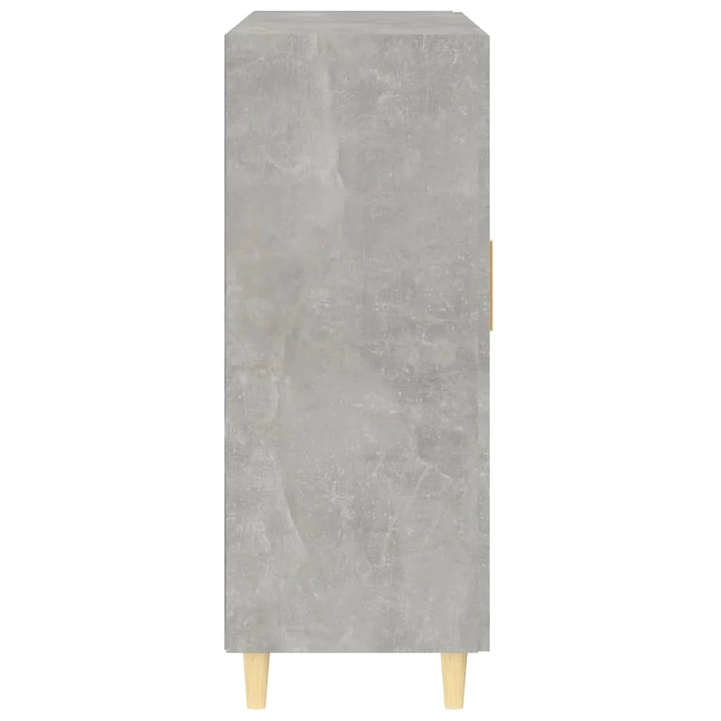 Buffet credenza cassettiera armadio mobile contenitore organizer per cucina soggiorno salotto 69,5 x 34 x 90 cm legno ingegnerizzato grigio 02_0032038
