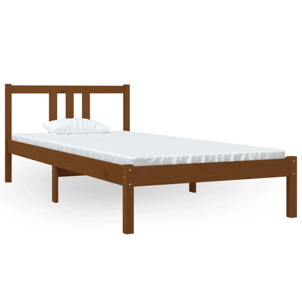 Giroletto senza Materasso Ambra Legno Massello Pino 90x200 cm 814872