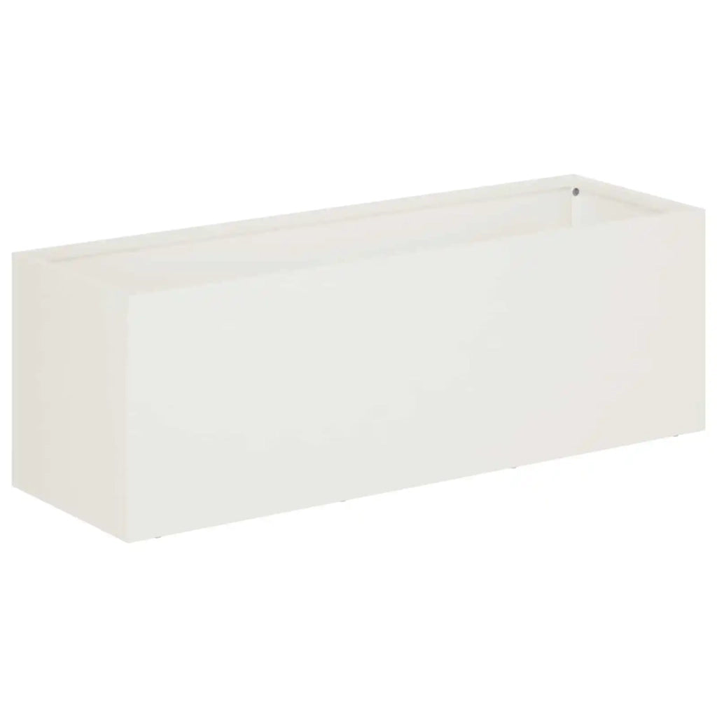 Vaso da giardino Bianco 40 x 20 x 20 cm 8005136