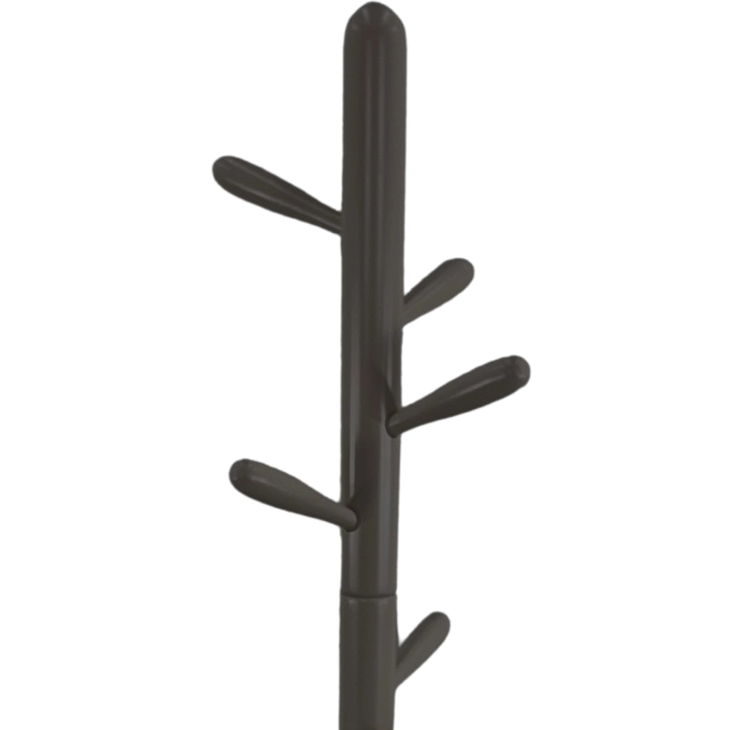 APPENDIABITI DA TERRA COLONNA DESIGN CON GANCI PER INGRESSO CAMERA UFFICIO Nero/CACTUS