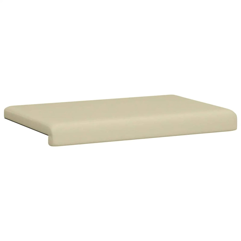 Cuscino per panchina Similpelle Crema Profondità 35 cm 42043188