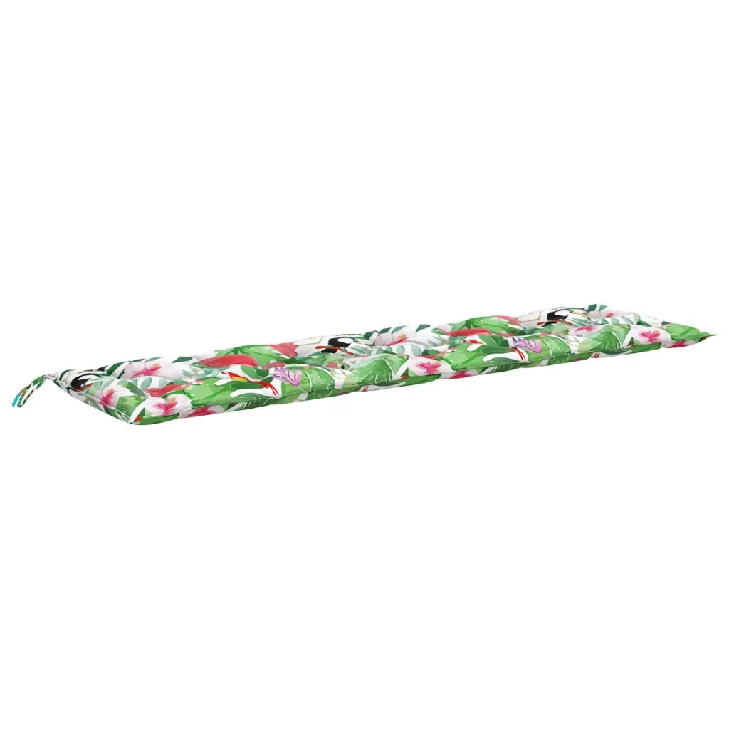 Cuscino per Panca da Giardino-Cuscini per panchina da esterno Multicolore 200x50x7cm in Tessuto