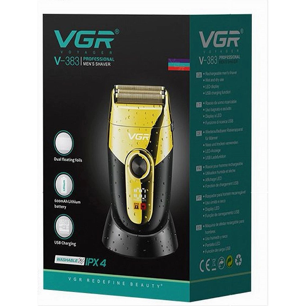 Trade Shop - Tagliacapelli Professionale Vgr V-383 | Rasoio Regolabarba Foil Shaver Barber -