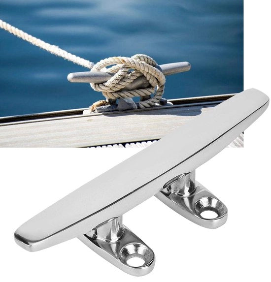 Accessorio per stivali in acciaio inossidabile - Accessori per barche - Base per accessori - Specchio - Marittimo - Resistente agli urti
