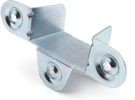 Unificatore di letto - Adatto per letti singoli e letti a due piazze - Acciaio zincato - Adatto per spessore di 35 mm -...