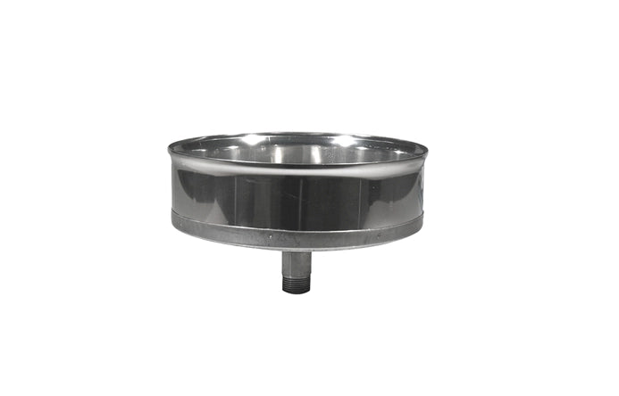 TAPPO CHIUSURA ACCIAIO CON SPURGO- Diam. 120- DK- pezzi 1