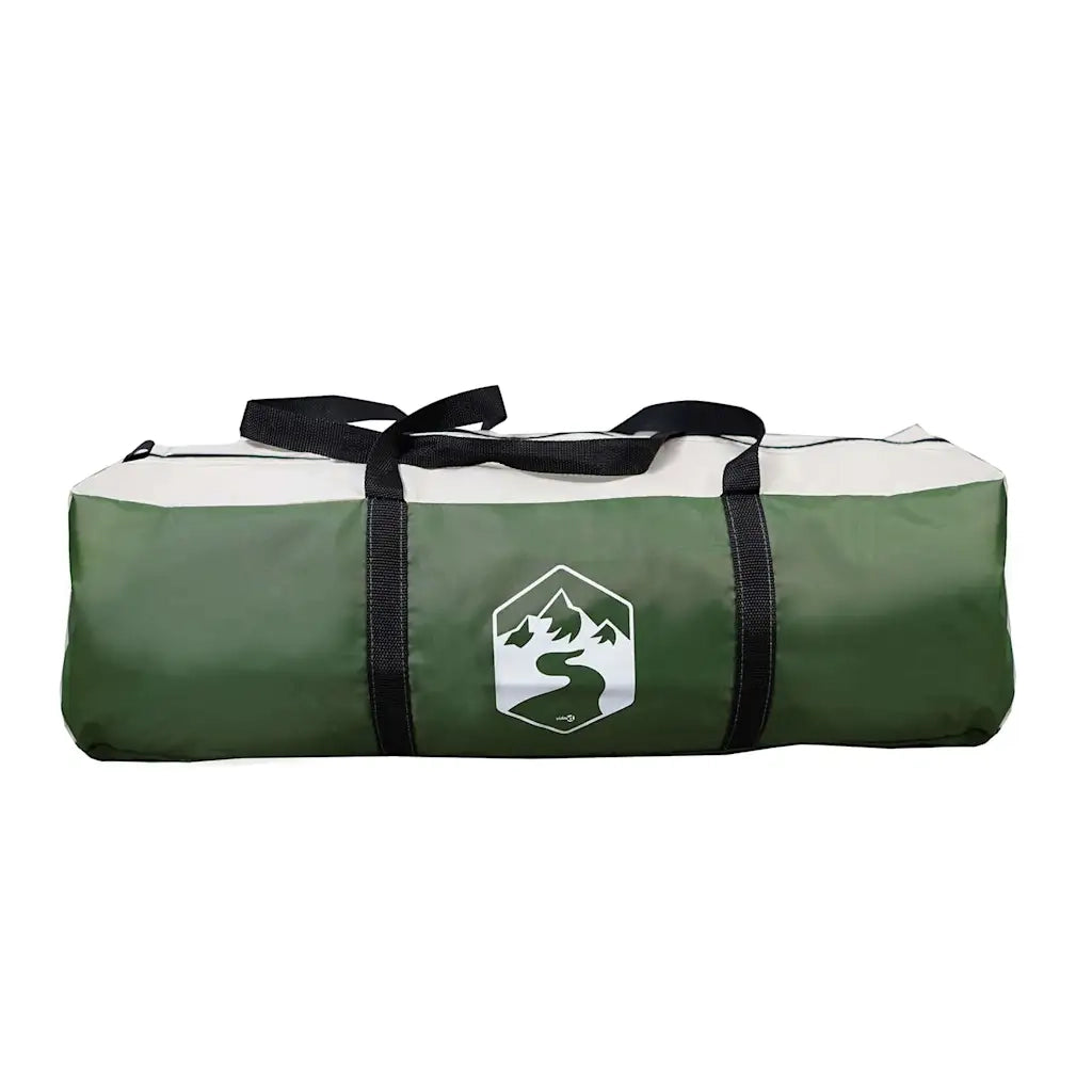 Tenda Familiare con tetto Verde 762 x 655 x 218 cm taffetà 42001154