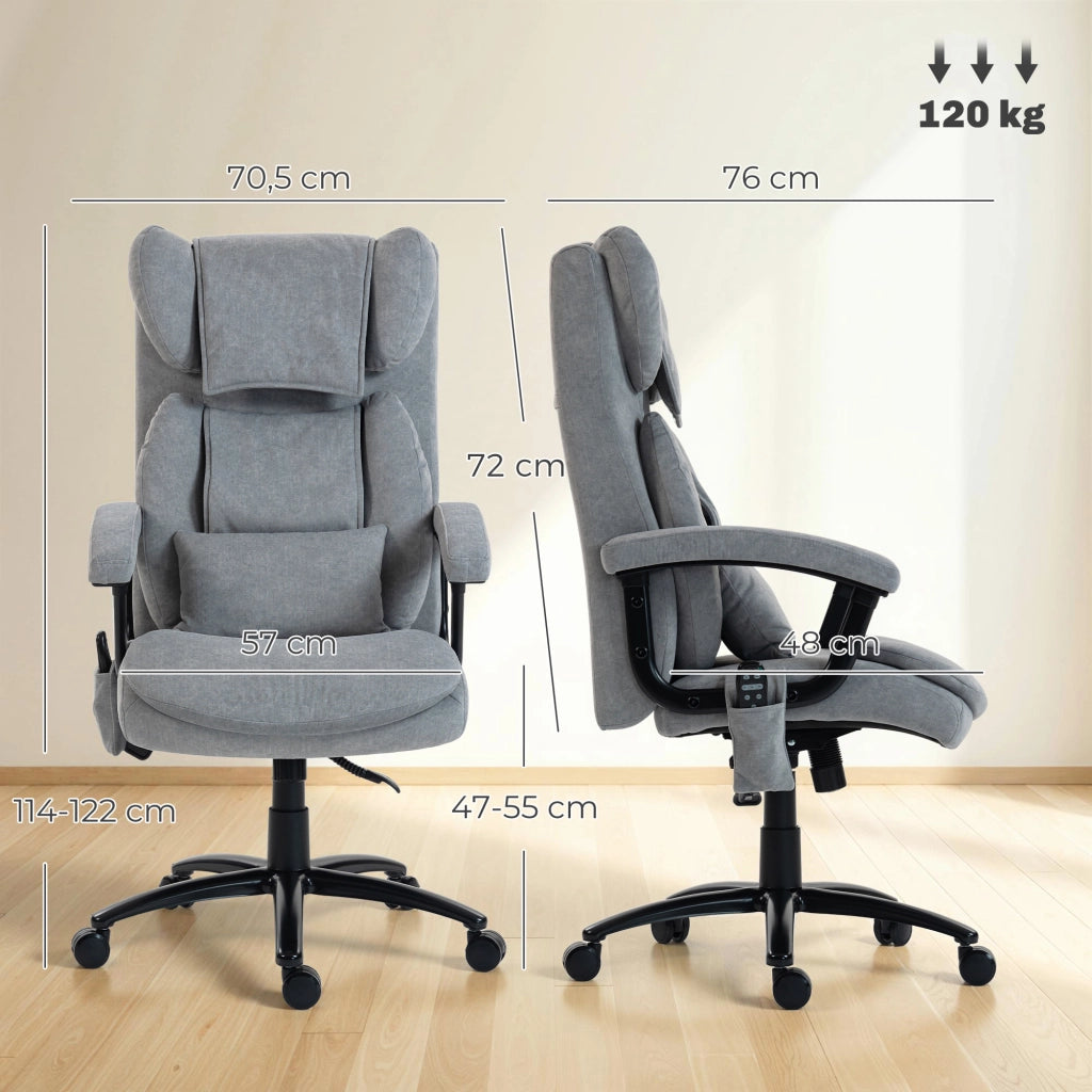 Sedia da ufficio massaggiante ergonomica ¨C Minimal ¨C Grigio