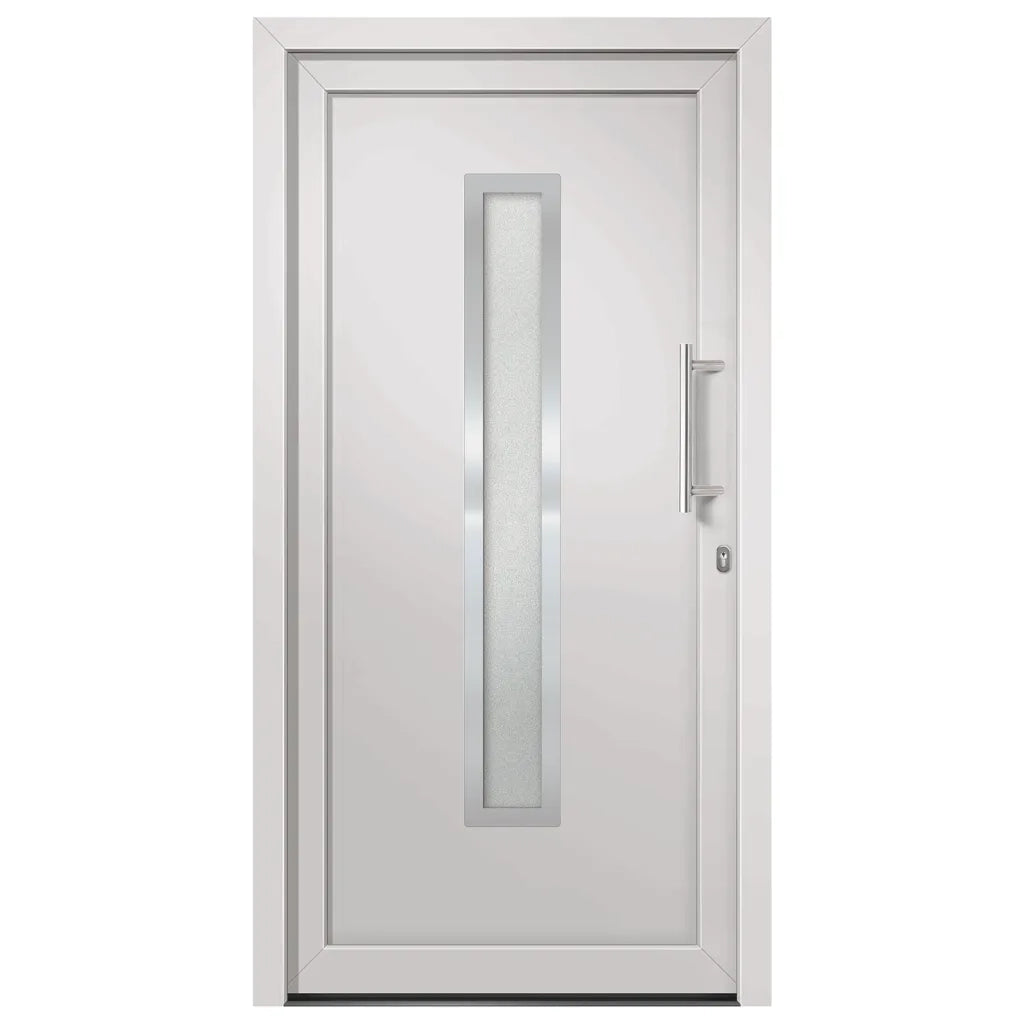 Porta di Ingresso Bianca 98x208 cm 279232