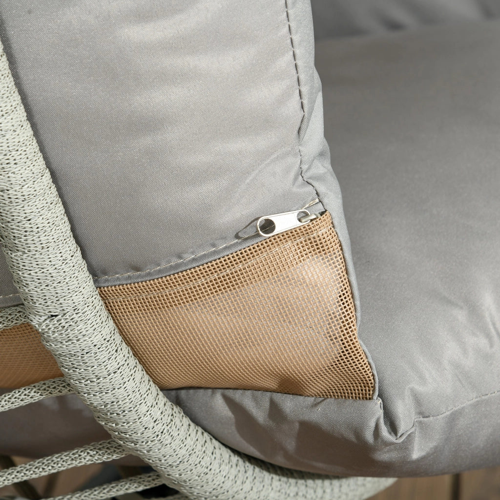 Poltrona a dondolo ¨C zephmum ¨C Grigio