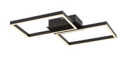 Plafoniera LED 40W RGB dimmerabile nera Rabalux 71032