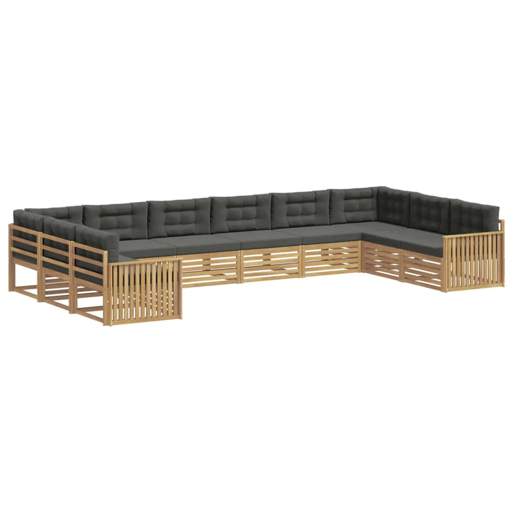 Set divani Legno di Acacia Massello 3391232