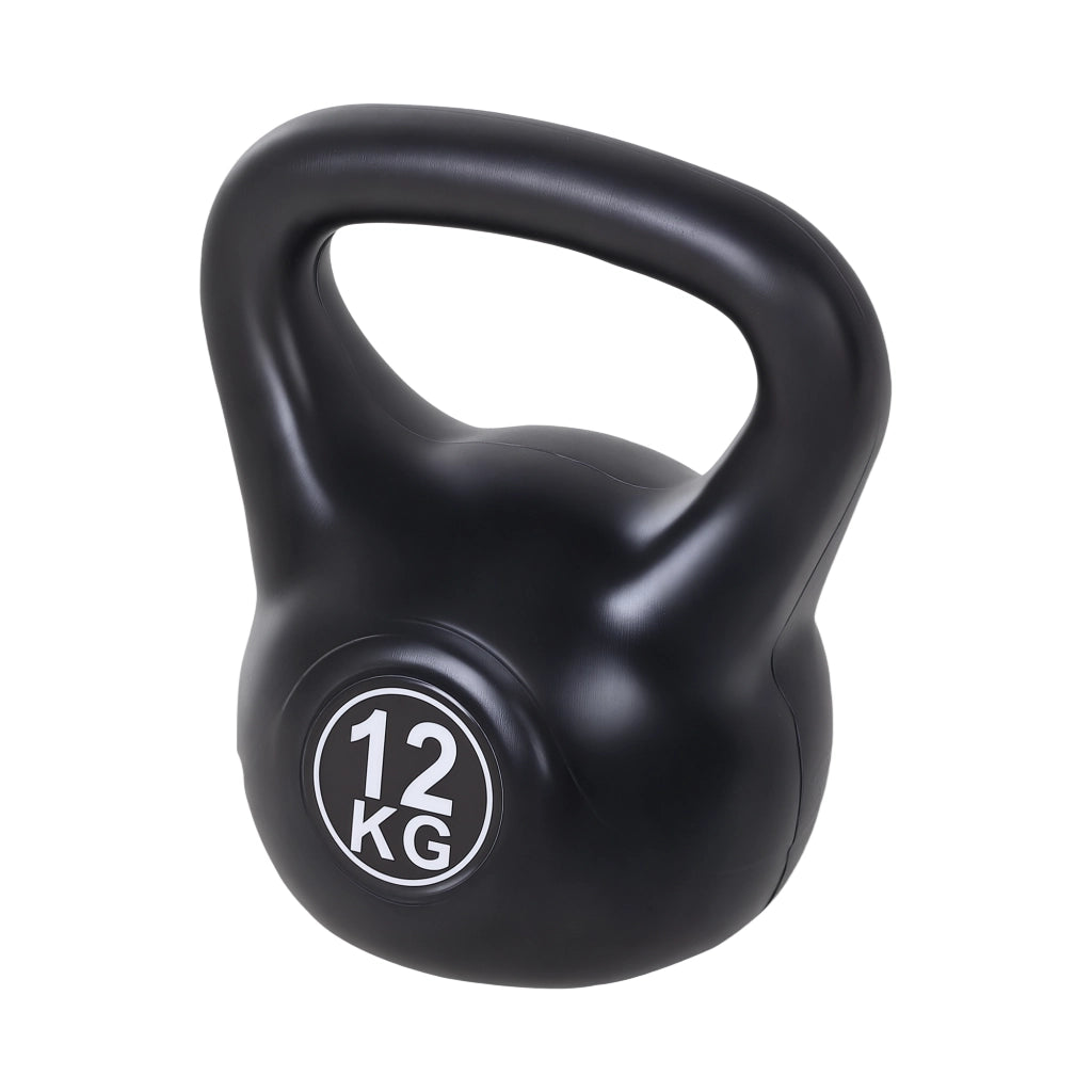 Kettlebell 12 kg ¨C Minimal ¨C 27x21x31 cm nero