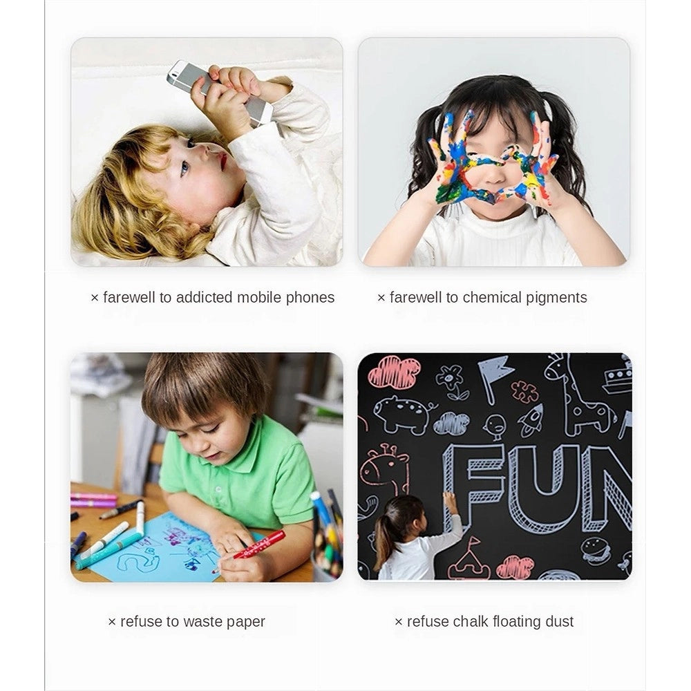 Trade Shop - Tavoletta Da Disegno Elettronica Per Bambini Lcd Colore Scrittura Interattiva -