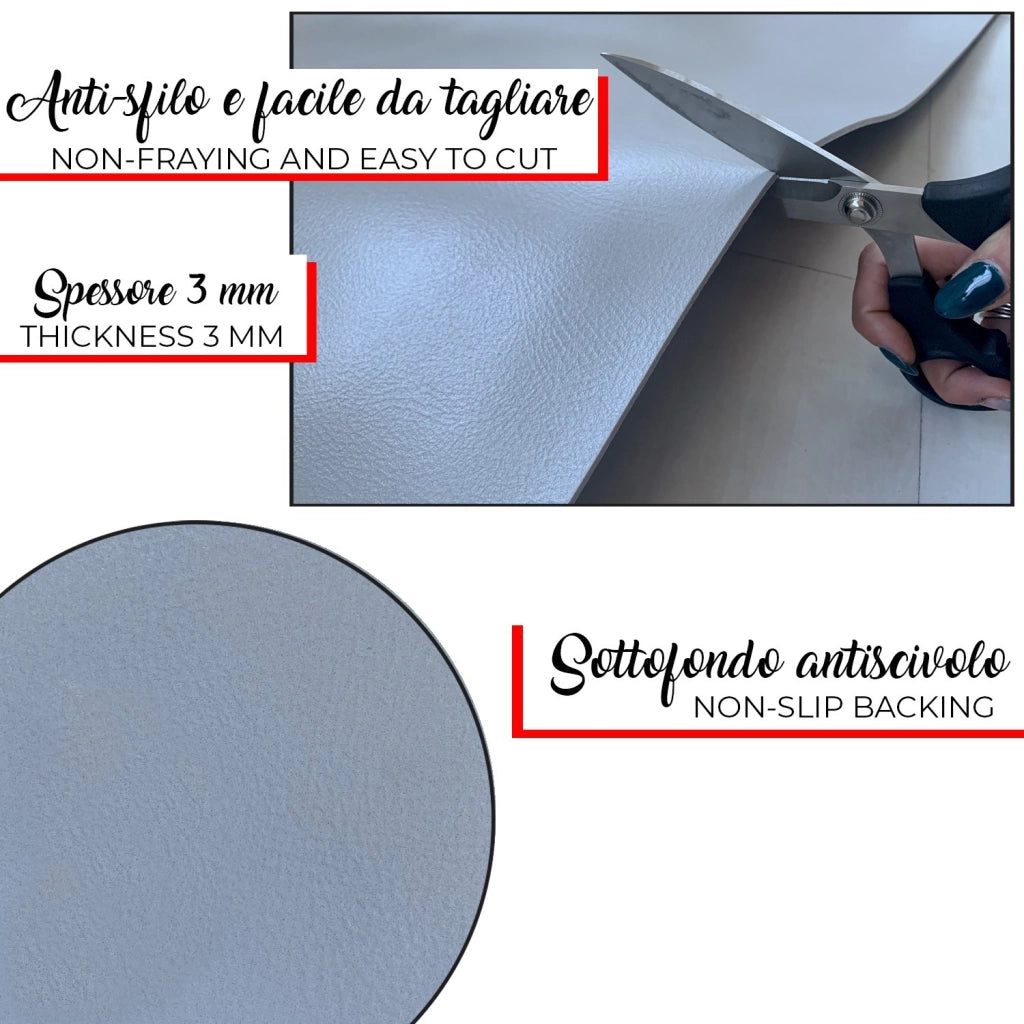 Tappeto Cucina Gomma Pvc 51x190 cm Antimacchia Passatoia Antiscivolo Antisfilo Lavabile Dis_D