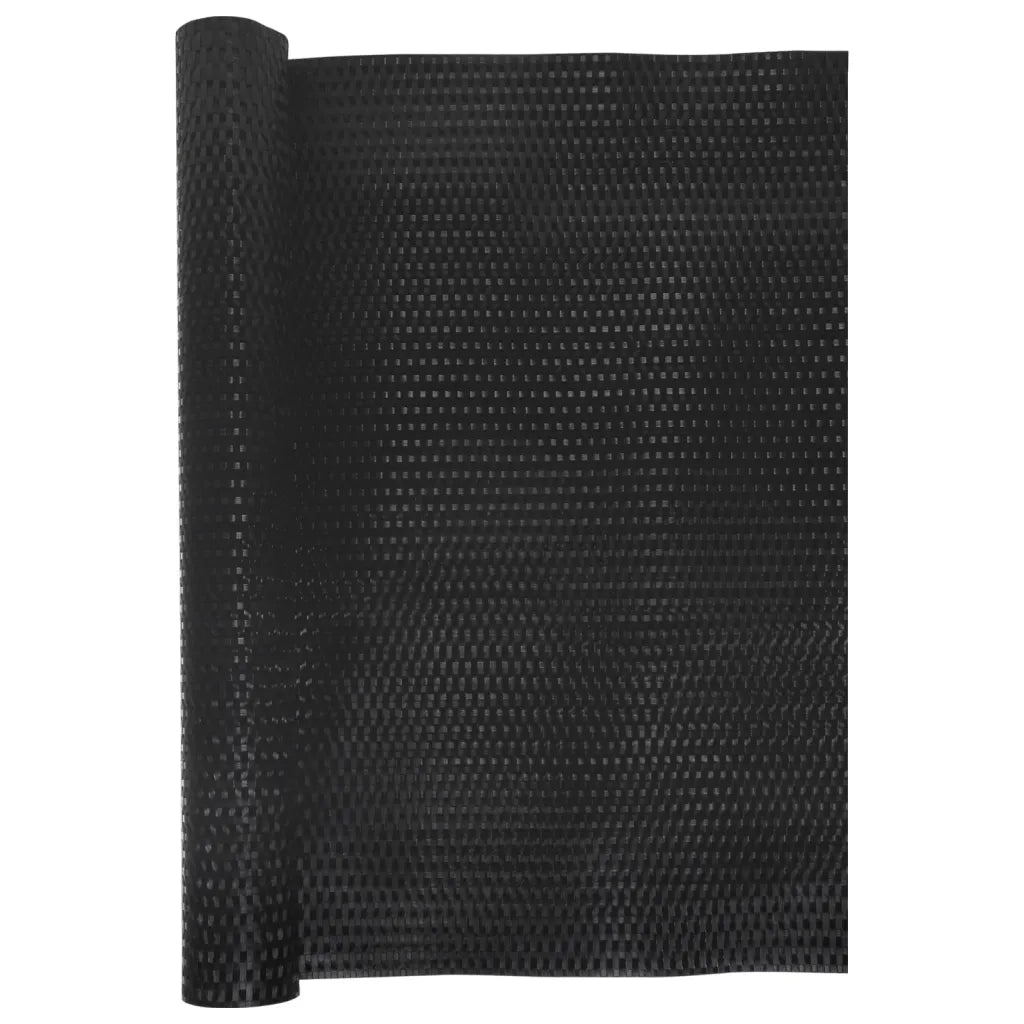 Schermo da balcone | Paravento da Balcone Nero 600x80 cm in Polyrattan