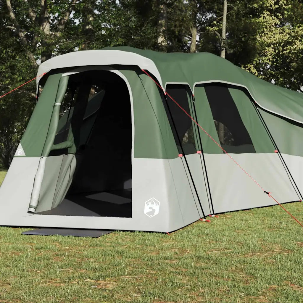 Tenda Familiare con tetto Verde 762 x 655 x 218 cm taffetà 42001154