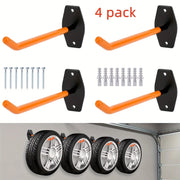Supporto a Parete per Pneumatici ¨C Xylo ¨C Set da 4 Pezzi per Garage