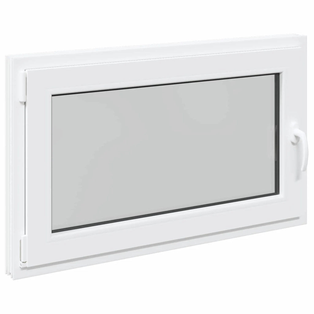 Finestra per Soffitta RISOR Bianco 100 x 60 cm PVC e Vetro 42047252