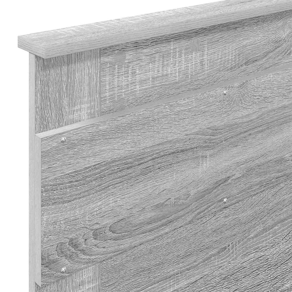 Testiera | Testata Grigio Sonoma Legno multistrato