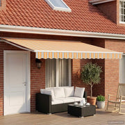 Cornice per Tenda Manuale con LED 5 × 3,5 m 3420715