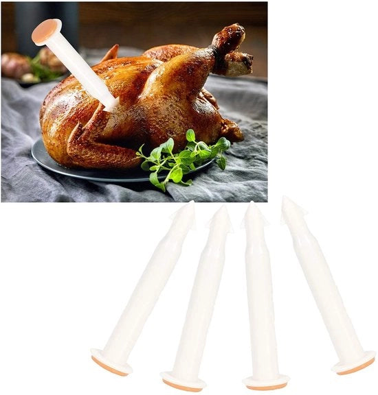 Termometro per carne con timer di rilevamento della temperatura - 20 pezzi - Temperatura precisa fino a +2°F/-2°F - Facile da utilizzare