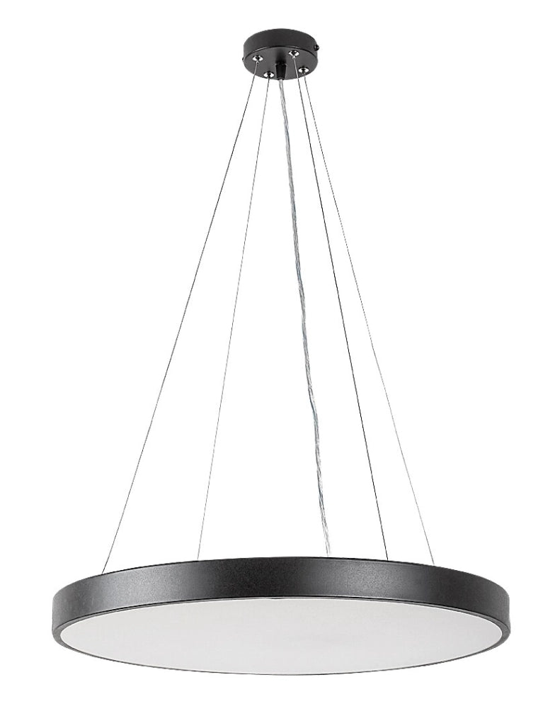 Lampada a sospensione LED 36W nera Ø40 Rabalux Tesia