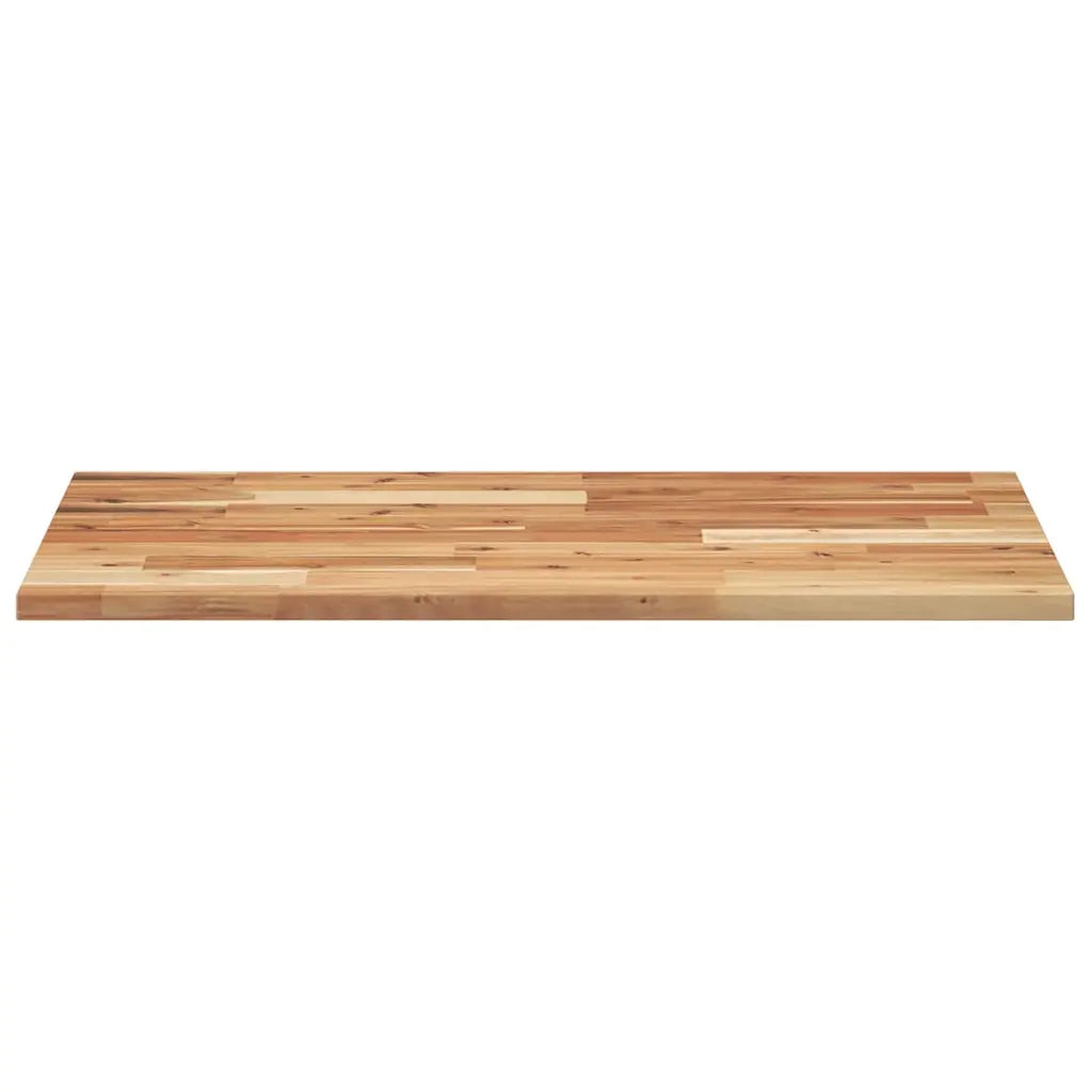 Piano da Bagno Finitura a Olio 80x50x2 cm in Legno di Acacia 3279694
