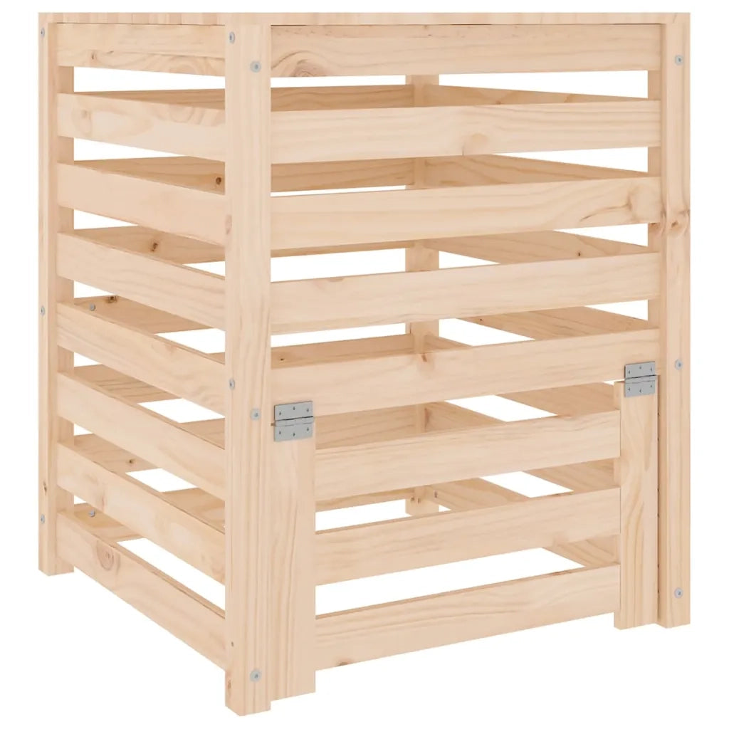 Compostiera 63,5x63,5x77,5 cm in Legno Massello di Pino 823808