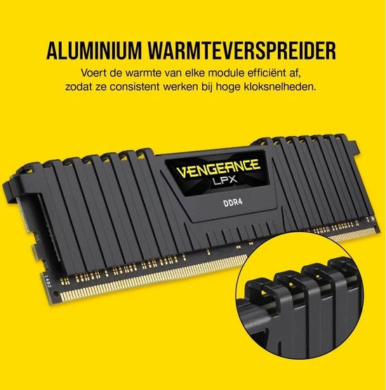 32GB RAM 2x16GB memoria - Vengeance LPX CMK32GX4M2F4000C19