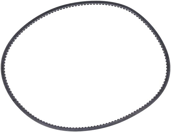 Cinghia di trasmissione 5M375 - Alternativa Cinghia in gomma termoresistente - Alta resistenza alla trazione - Gomma - Nero - Buona elasticità - Cinghia di accoppiamento