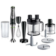 Braun MQ9187XLI MultiQuick 9 Frullatore ad Immersione 1200 W 0,6 L 3 velocita' ActiveBlade lavastoviglie colore Nero Acciaio Inox