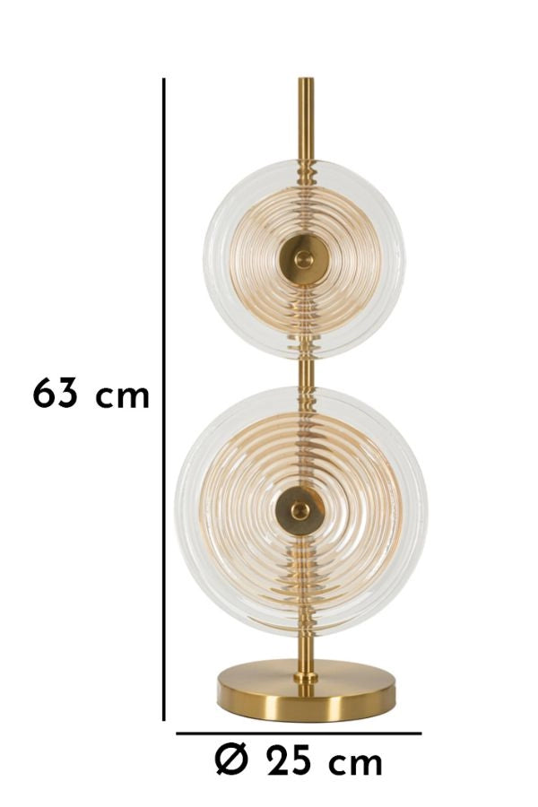 LAMPADA DA TAVOLO VENICE CM Ø 25X63