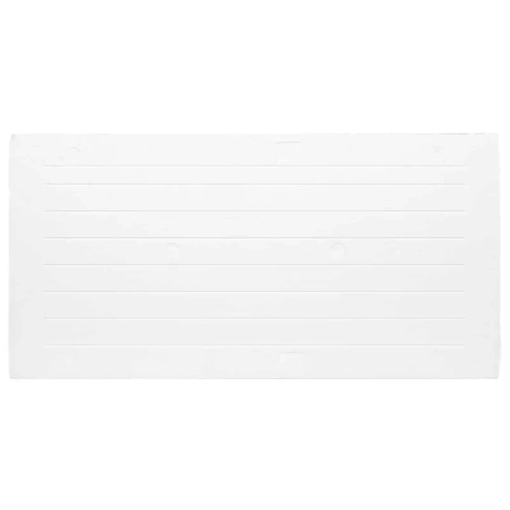 Pannelli da parete 10 pcs Grigio chiaro e bianco 100 x 50 cm 42046106
