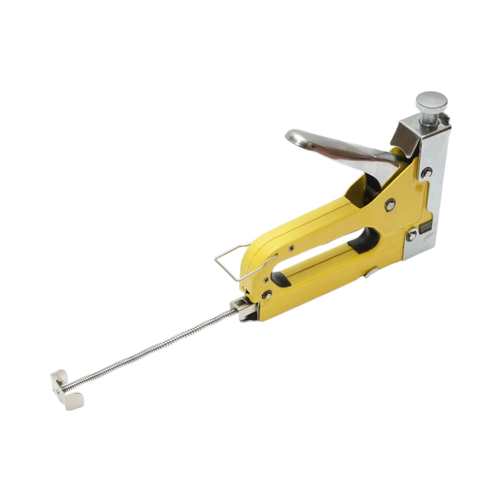 Cucitrice manuale regolabile per tappezzeria, punti metallici da 4-14 mm, set da 100 punti metallici 0,7x8 mm incluso Crownman