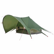 Tenda Teepee per 7 Persone Verde e Grigio 600 x 600 x 347 cm