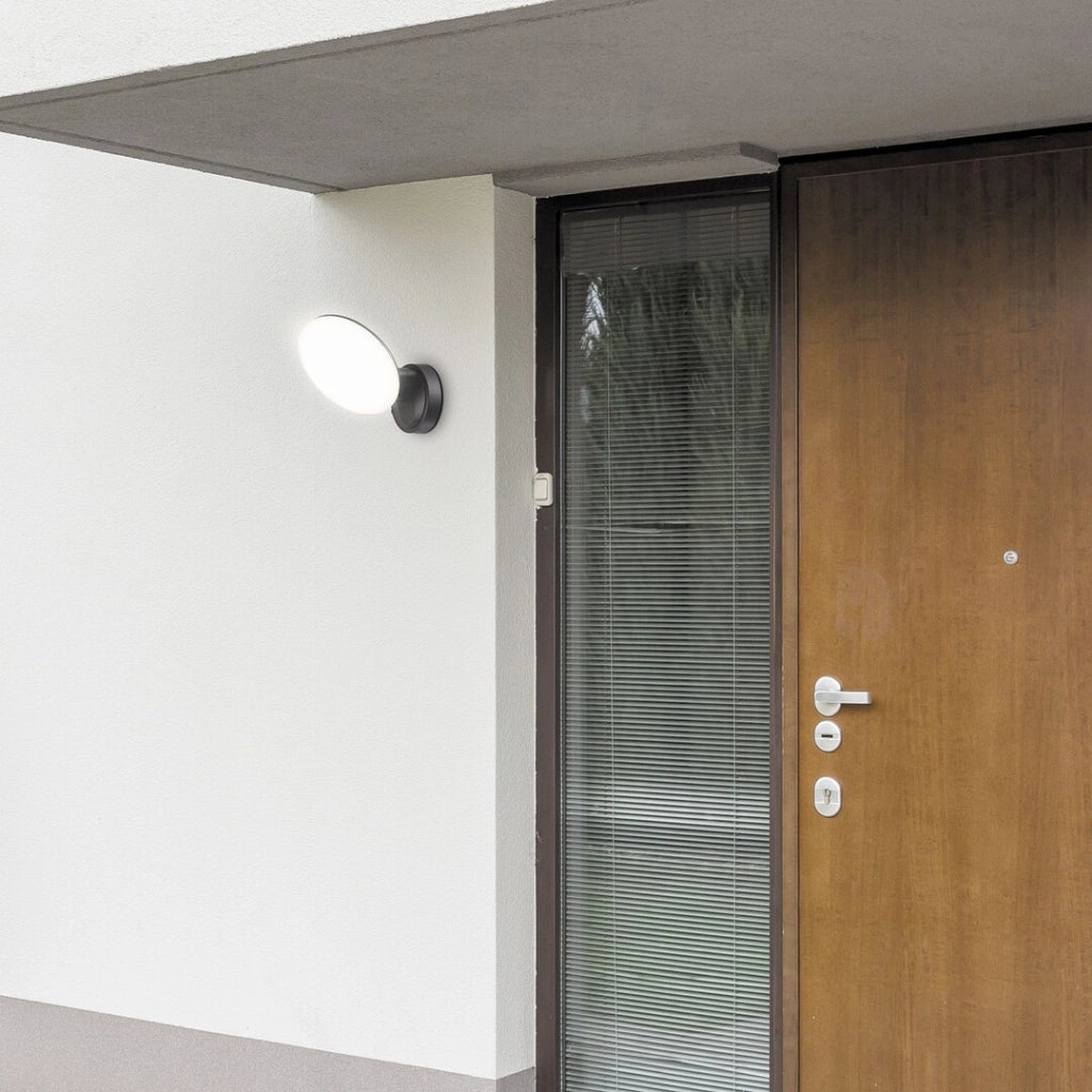 Applique esterna moderna LED 12W nera Varna Rabalux