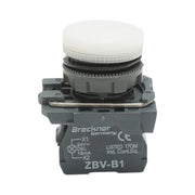 Indicatore di segnale LED bianco 24V, 18mA, TB5 Breckner Germany