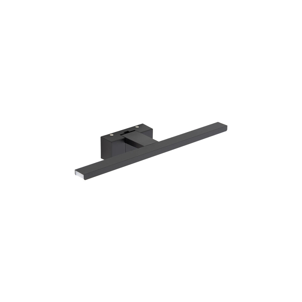 Applique specchio CEZANNE LED 8W nera IP44 Nowodvorski