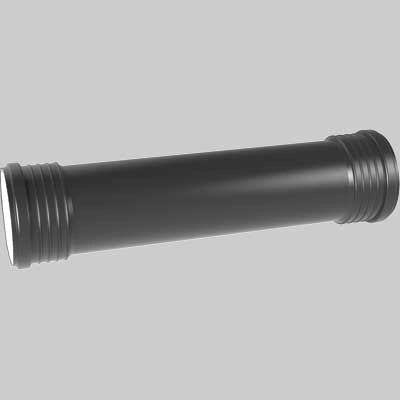 TUBO FONOISOLANTE CON DUE BICCHIERI STEM Ø 125  cm 200     WAVIN