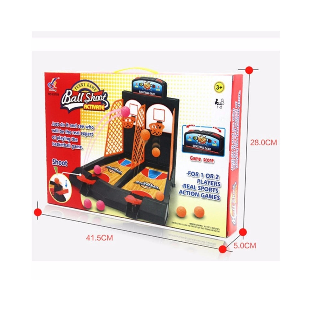 Trade Shop - Gioco Mini Basket Per Dita Canestro Da Tavolo Pallacanestro Bambini Giocattolo -