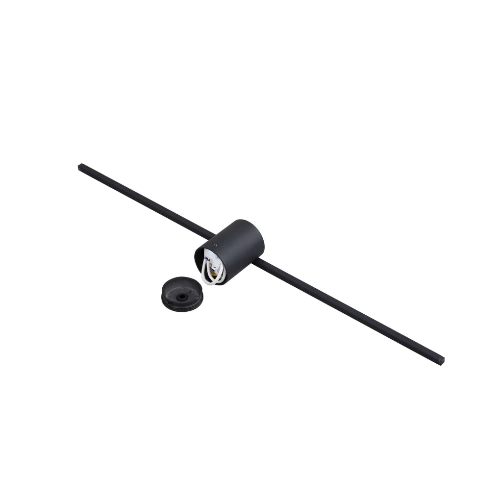 Applique Modern Slim L nera LED 8W 3000K IP44 Light Prestige