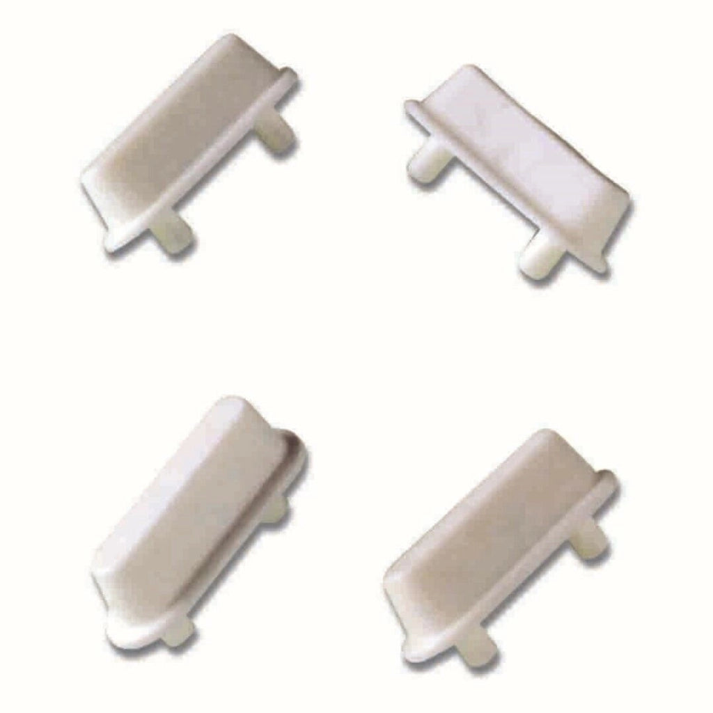 Paracolpi Per Sedile Wc Ø Mm 42X15X12 Con 2 Perni Set 5 Pezzi - Idrobric