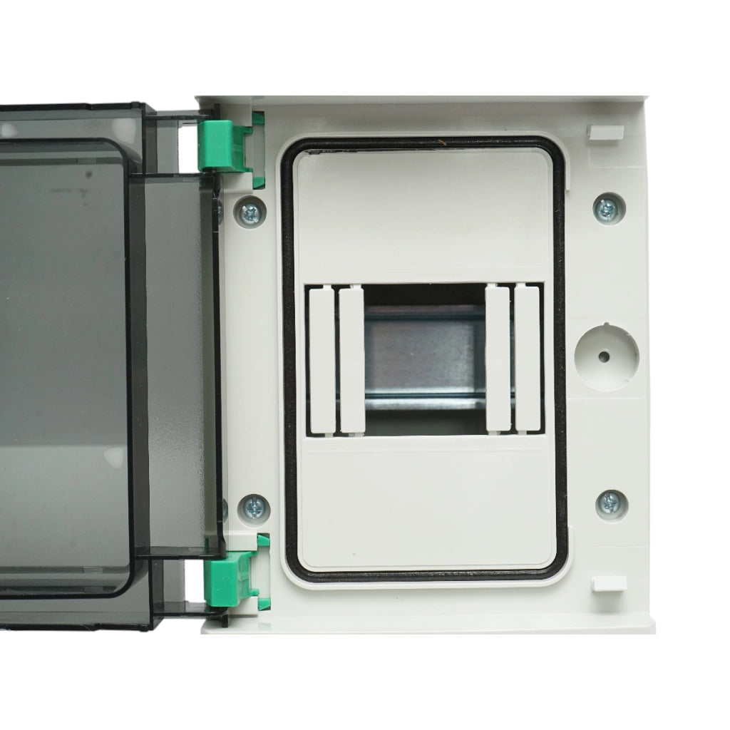 Pannello portafusibili PT applicato 1 fila, 4 moduli IP65 Breckner Germany