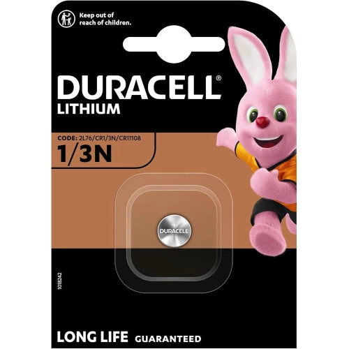 DURACELL LITHIUM PILA AL LITIO 3V 1/3N (2L76 / CR1 / 3N / CR11108)