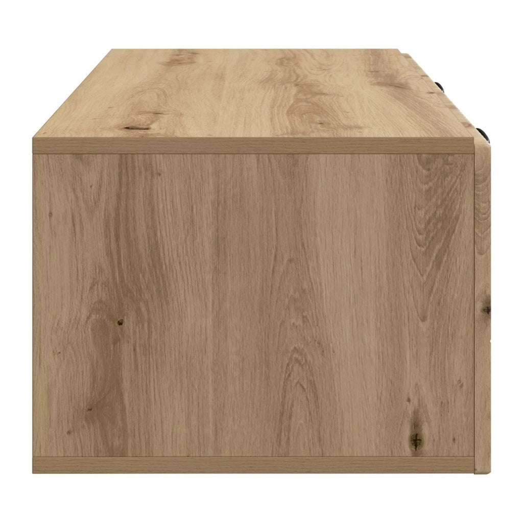 Mobile TV da Muro | Armadietto TV | Mobile Porta TV Rovere Artigianale 78,5 x 41 x 30 cm