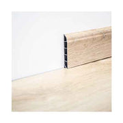 BATTISCOPA PER PAVIMENTO IN SPC Colore Rovere grigio
